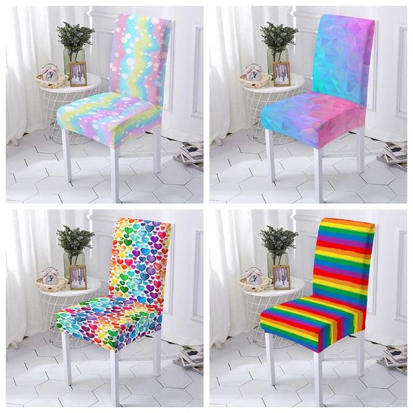 rainbow stripe chair cover elastic dining chair slipcover stretch dirt-proof seat cover for wedding banquet l 1/2/4/6 pcs
rainbow stripe chair cover elastic dining chair slipcover stretch dirt-proof seat cover for wedding banquet l 1/2/4/6 pcs