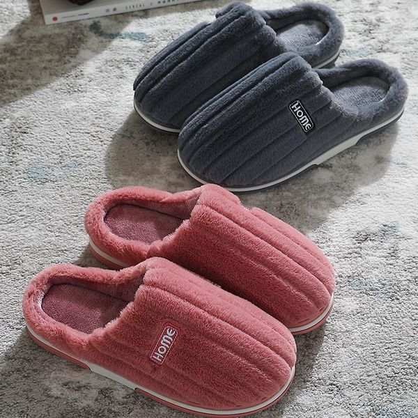 slippers winter warm men women plush flock couple short fur furry casual non-slip flat indoor bedroom slipper slides shoes, Black
slippers winter warm men women plush flock couple short fur furry casual non-slip flat indoor bedroom slipper slides shoes, Black