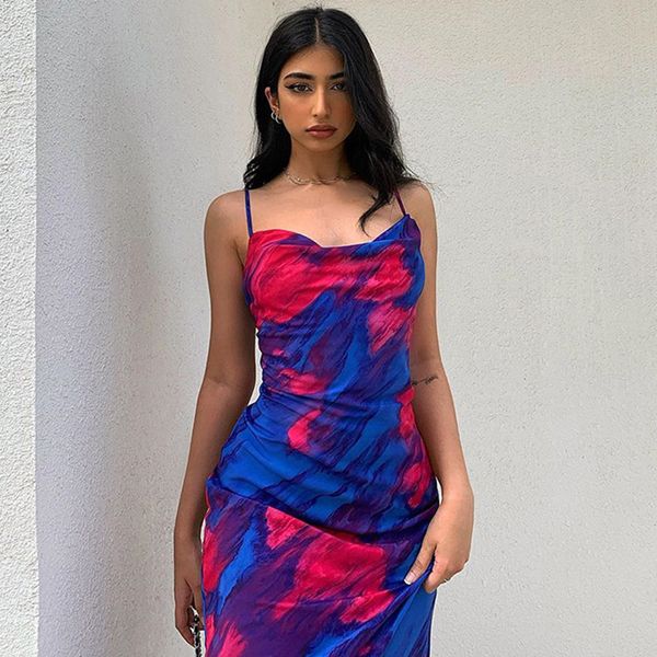 fashion print sleeveless spaghetti strap midi dress party night club gown backless sundress elegant beachwear, Black;gray
fashion print sleeveless spaghetti strap midi dress party night club gown backless sundress elegant beachwear, Black;gray