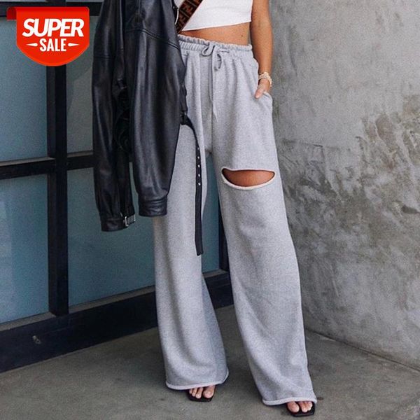 weekeep drawstring elastic waist hole straight pants women streetwear gray spring autumn sweatpants women 2020 trousers #mw1h, Black;white
weekeep drawstring elastic waist hole straight pants women streetwear gray spring autumn sweatpants women 2020 trousers #mw1h, Black;white
