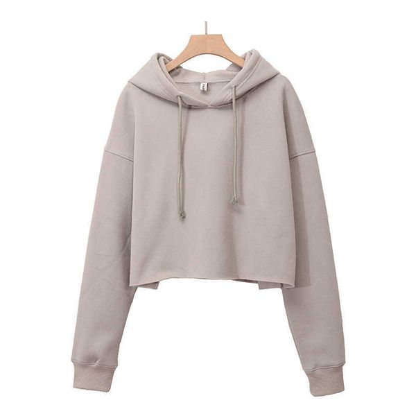 soft cotton solid women's crop hoodie thin long sleeve spring autumn ladies streetwear pullover sweatshirt m30635 210526, Black
soft cotton solid women's crop hoodie thin long sleeve spring autumn ladies streetwear pullover sweatshirt m30635 210526, Black