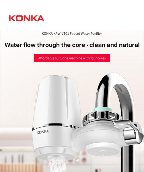 kitchen faucets household faucet, double outlet, no power consumption, 9-layer filter water purifier, one machine, four-core purifier
kitchen faucets household faucet, double outlet, no power consumption, 9-layer filter water purifier, one machine, four-core purifier