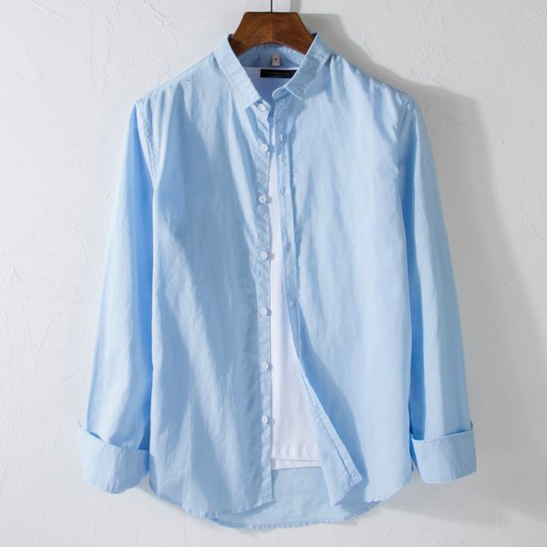 2021 new manga comprida de algodo e linho azul confortvel moda masculina camisas marca casual camisa para homem slido 6 cores f2ij, White
2021 new manga comprida de algodo e linho azul confortvel moda masculina camisas marca casual camisa para homem slido 6 cores f2ij, White