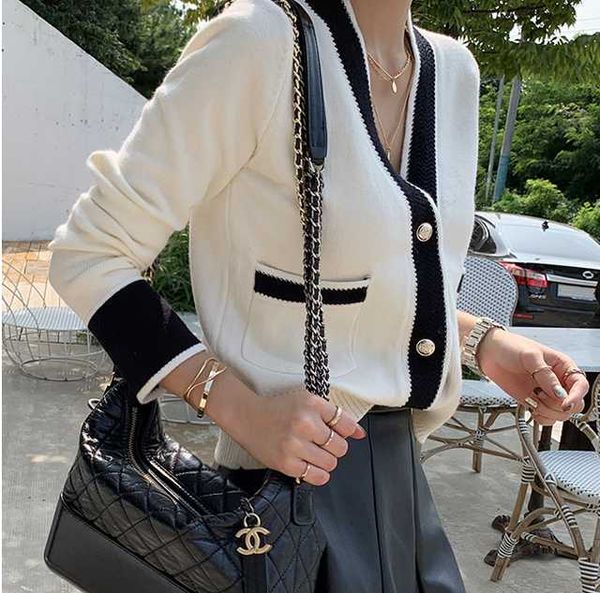 women's knits & tees vintage ladies knitted cardigans sweaters women long sleeve v-neck korean office fashion slim 2021 autumn winter, White
women's knits & tees vintage ladies knitted cardigans sweaters women long sleeve v-neck korean office fashion slim 2021 autumn winter, White
