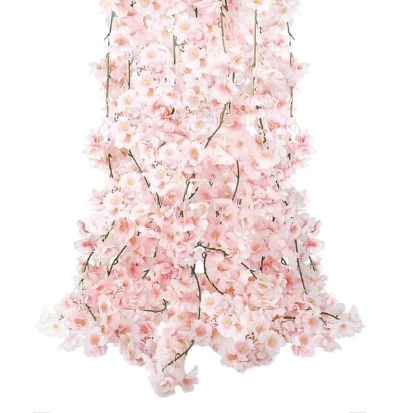decorative flowers & wreaths pack of 4 1.8m artificial cherry blossom vine silk flower garland 144 cherries wedding party home decoration
decorative flowers & wreaths pack of 4 1.8m artificial cherry blossom vine silk flower garland 144 cherries wedding party home decoration
