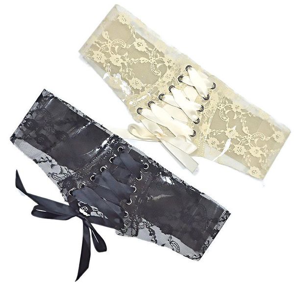 belts female fashion lace-up waist seal simple all-match exquisite wide lace corset belt transparent, Black;brown
belts female fashion lace-up waist seal simple all-match exquisite wide lace corset belt transparent, Black;brown