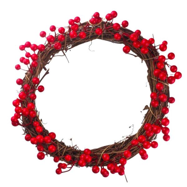 decorative flowers & wreaths christmas simulated berry wreath red beaded garland artificial ring decoration ornament for thanksgiving fall w
decorative flowers & wreaths christmas simulated berry wreath red beaded garland artificial ring decoration ornament for thanksgiving fall w