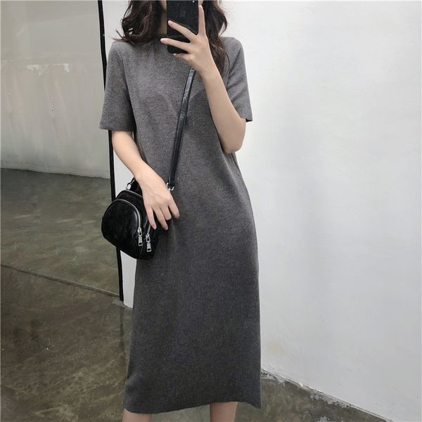 new 2021 slim t shirt women summer bodycon long basic casual s248, Black;gray
new 2021 slim t shirt women summer bodycon long basic casual s248, Black;gray