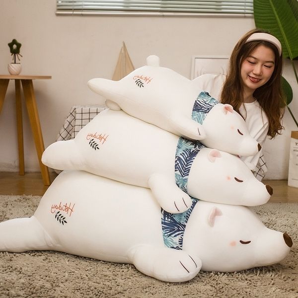 54new cute polar bear doll ins wind plush toy bed sofa sleeping pillow confession gift
54new cute polar bear doll ins wind plush toy bed sofa sleeping pillow confession gift