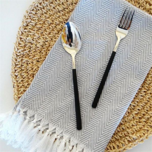 table napkin cotton yarn dyed dish towel hand-made tassel dishtowel kitchen cleaning cloth multi
table napkin cotton yarn dyed dish towel hand-made tassel dishtowel kitchen cleaning cloth multi