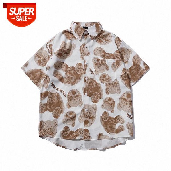 wei yi shirt male bear print hong kong style short-sleeved couples half-sleeved #g35y, White;black
wei yi shirt male bear print hong kong style short-sleeved couples half-sleeved #g35y, White;black