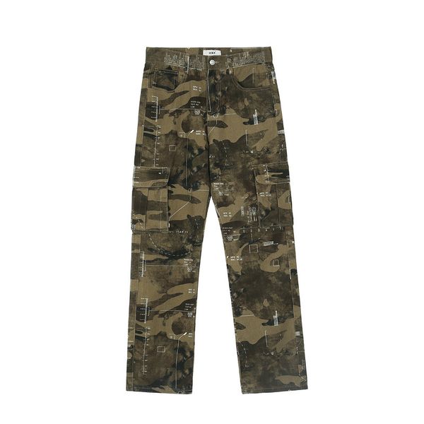 men's outdoor camouflage cargo pants big pocket overalls fashion printed trousers hiking more pockets travel safari pant size s-2xl, Black
men's outdoor camouflage cargo pants big pocket overalls fashion printed trousers hiking more pockets travel safari pant size s-2xl, Black