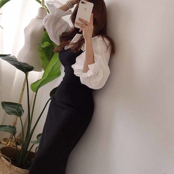 elegant female two pieces blank out black sleeveless maxi dress plus size spring fashion 2021 vgaf, Black;gray
elegant female two pieces blank out black sleeveless maxi dress plus size spring fashion 2021 vgaf, Black;gray