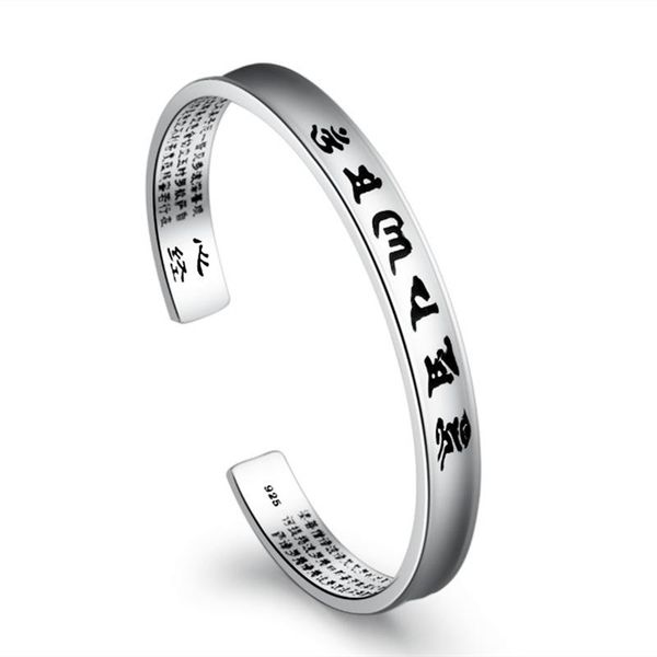 bangle 2021 tibetan silver fashion design mantra buddhism om mani padme hum female girlfriends birthday party trend gifts, Black
bangle 2021 tibetan silver fashion design mantra buddhism om mani padme hum female girlfriends birthday party trend gifts, Black