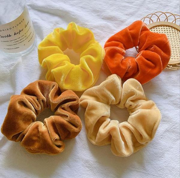 60pc velvet scrunchies women elastic hair rope ties ponytail hair holder bands rubber band women girls ties rope, Slivery;white
60pc velvet scrunchies women elastic hair rope ties ponytail hair holder bands rubber band women girls ties rope, Slivery;white