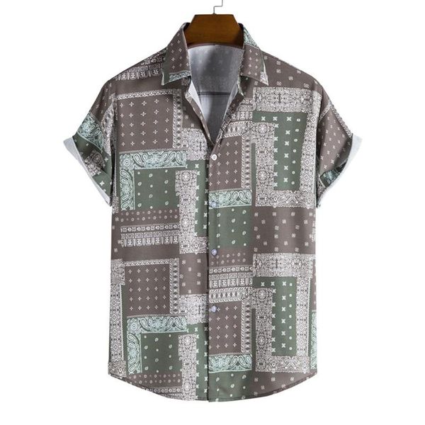 men's casual shirts vintage print cardigan short sleeve for men loose turn-down collar hawaiian shirt man's mens clothing camisas, White;black
men's casual shirts vintage print cardigan short sleeve for men loose turn-down collar hawaiian shirt man's mens clothing camisas, White;black