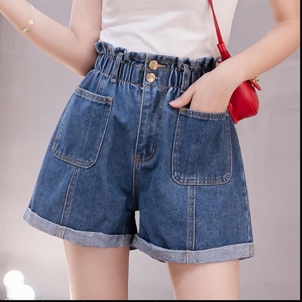 summer 5xl plus size denim shorts women high waist loose curling chic pants blue jeans ladies bottom spodenki damskie k5851, White;black
summer 5xl plus size denim shorts women high waist loose curling chic pants blue jeans ladies bottom spodenki damskie k5851, White;black