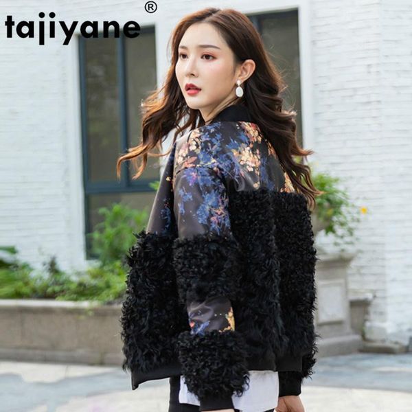 women's fur & faux coat real female genuine leather wool jacket autumn winter sheepskin down women clothes 2021 korean vintage zt4093, Black
women's fur & faux coat real female genuine leather wool jacket autumn winter sheepskin down women clothes 2021 korean vintage zt4093, Black