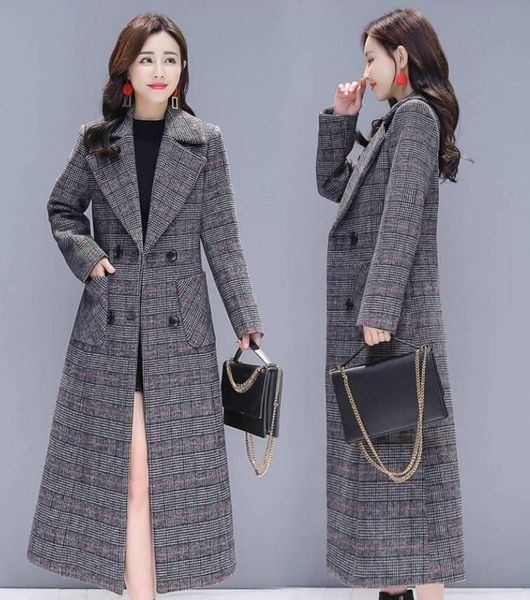 woolen-coat plaid woolen coats women's mid-length slim temperament houndstooth autumn and winter korean women's-woolen coat trend, Tan;black
woolen-coat plaid woolen coats women's mid-length slim temperament houndstooth autumn and winter korean women's-woolen coat trend, Tan;black