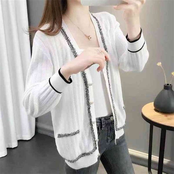2021 autumn new long sleeve cardigan coat temperament commuter sweater v-neck loose women's wear, Black
2021 autumn new long sleeve cardigan coat temperament commuter sweater v-neck loose women's wear, Black