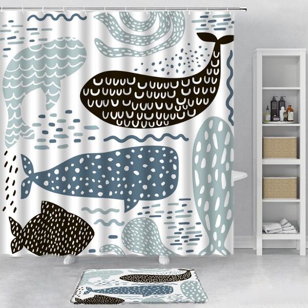 shower curtains 2pcs set cartoon whale curtain children graffiti art design marine animal child bathroom and non-slip bath mats
shower curtains 2pcs set cartoon whale curtain children graffiti art design marine animal child bathroom and non-slip bath mats