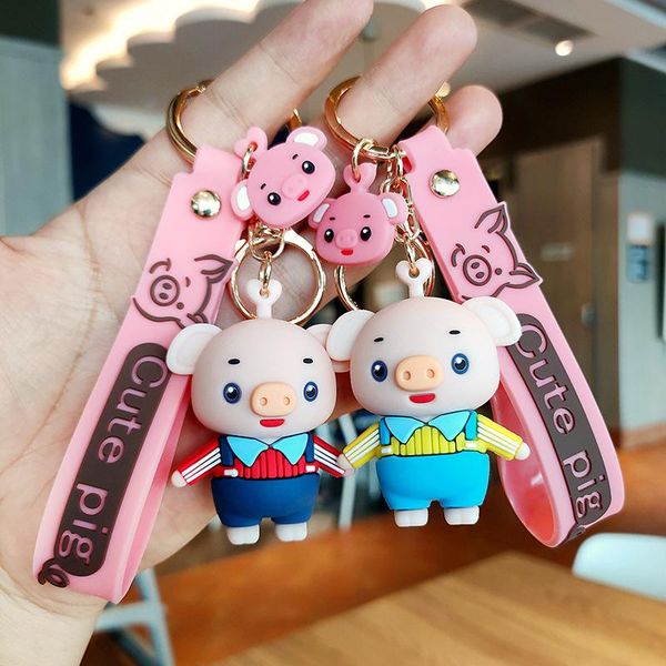 keychains cute pig car key ring lovers holder organizer chain housekeeper gift bag pendant accessory keychain, Silver
keychains cute pig car key ring lovers holder organizer chain housekeeper gift bag pendant accessory keychain, Silver