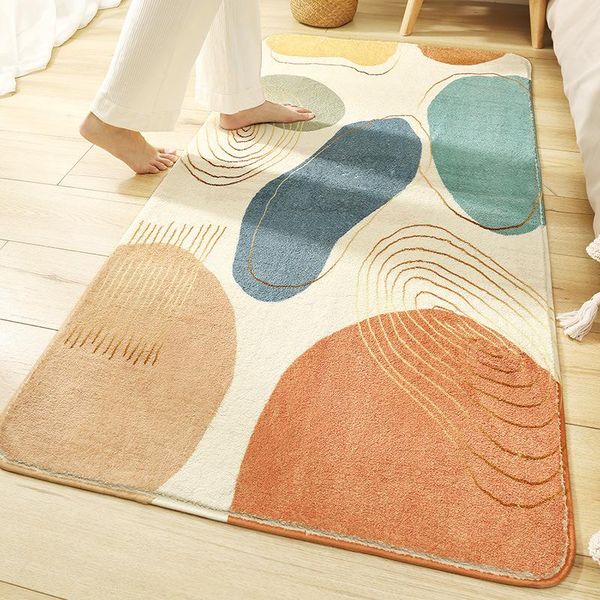 carpets modern simple bedroom carpet lamb velvet rectangular thick plush floor mat bedside soft winter rug
carpets modern simple bedroom carpet lamb velvet rectangular thick plush floor mat bedside soft winter rug
