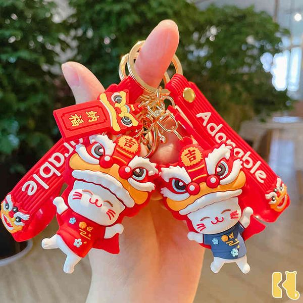 key rings chinese style lion dance cat chain cartoon cute creative couple small gift car bag pendant, Slivery;golden
key rings chinese style lion dance cat chain cartoon cute creative couple small gift car bag pendant, Slivery;golden