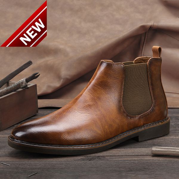 men's chelsea british shoes color fashion short boots, Black 
men's chelsea british shoes color fashion short boots, Black