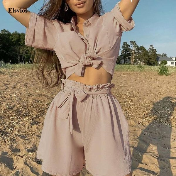 women's tracksuits casual button women 2 piece set summer candy color harajuku suit fashion short sleeve shirt and belt lace-up shorts, Gray
women's tracksuits casual button women 2 piece set summer candy color harajuku suit fashion short sleeve shirt and belt lace-up shorts, Gray