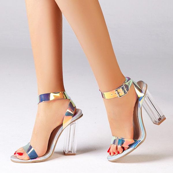 sandals for women transparents high heel ladies shoes plus size summer leisure thick, Black
sandals for women transparents high heel ladies shoes plus size summer leisure thick, Black