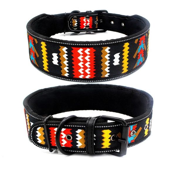 dog collars & leashes fashion reflective collar personalized adjustable pet custom puppy cat for medium large dogs
dog collars & leashes fashion reflective collar personalized adjustable pet custom puppy cat for medium large dogs