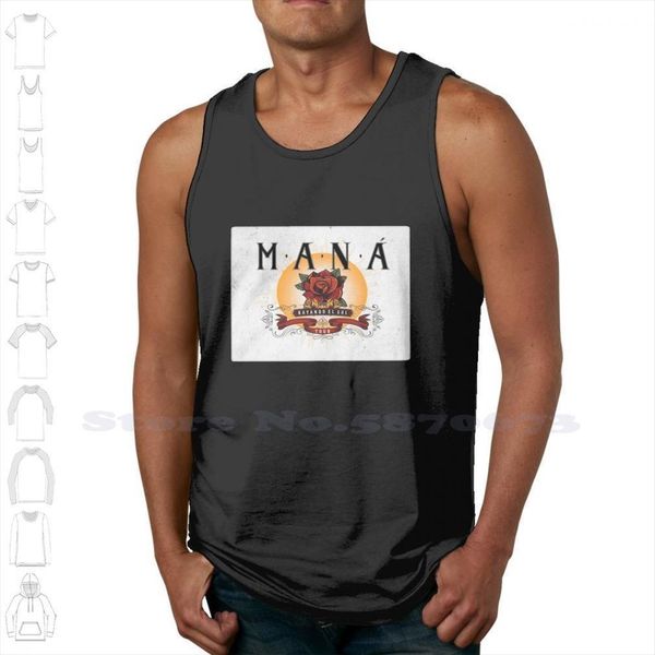mana tour summer funny tank sleeveless vest for men women, White;black
mana tour summer funny tank sleeveless vest for men women, White;black