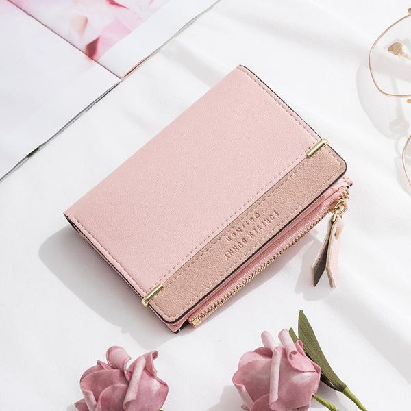 card holders women's wallet zipper short korean vertical solid color model number pattern type style place of origin item shape, Brown;gray
card holders women's wallet zipper short korean vertical solid color model number pattern type style place of origin item shape, Brown;gray