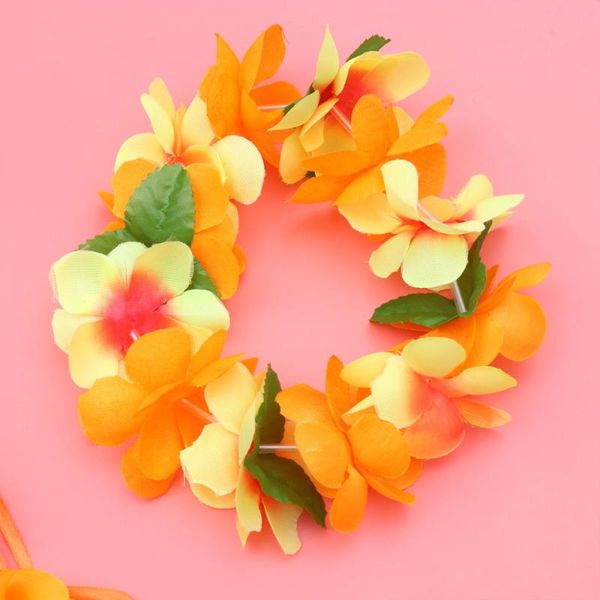 decorative flowers & wreaths 7pcs in 1 set orange and yellow hawaiian two colored dance party costume thicken artificial flower skirt bracel
decorative flowers & wreaths 7pcs in 1 set orange and yellow hawaiian two colored dance party costume thicken artificial flower skirt bracel