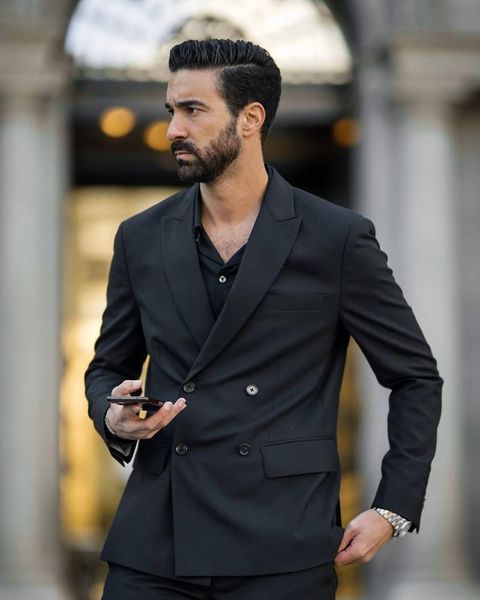 men's suits & blazers chic black business men blazer 2 piece beach groomsmen tuxedos for wedding formal prom suit (jacket+pants) street, White;black
men's suits & blazers chic black business men blazer 2 piece beach groomsmen tuxedos for wedding formal prom suit (jacket+pants) street, White;black
