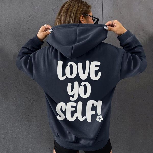 women's hoodies & sweatshirts autumn clothing loose drawstring back graphic shirts casual pullover long sleeve pocket, Black
women's hoodies & sweatshirts autumn clothing loose drawstring back graphic shirts casual pullover long sleeve pocket, Black
