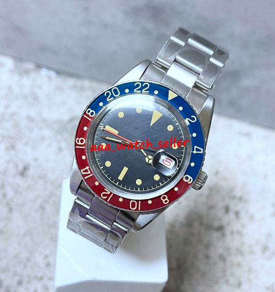 3 styles master vintage mens luxury watches 6542 1675 bakelite bezel 2836 mechanical automatic movement oyster bracelet red even number cale, Slivery;brown
3 styles master vintage mens luxury watches 6542 1675 bakelite bezel 2836 mechanical automatic movement oyster bracelet red even number cale, Slivery;brown