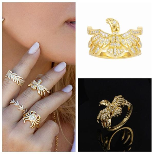 cluster rings kakany fashionable thunderbird ring lady animal eagle zircon party june egyptian temple monaco design, Golden;silver
cluster rings kakany fashionable thunderbird ring lady animal eagle zircon party june egyptian temple monaco design, Golden;silver