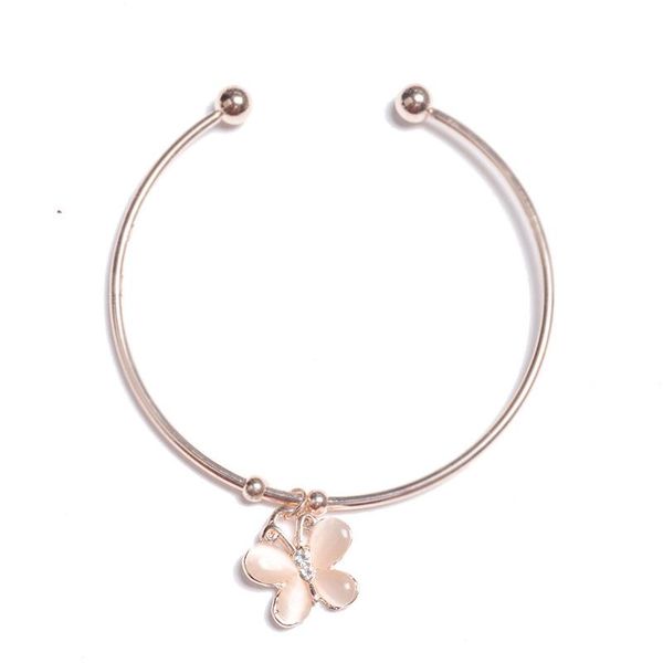 link, chain charming crystal zircon butterfly opening bracelet elegant female wedding rose gold accessories fashion girl jewelry, Black
link, chain charming crystal zircon butterfly opening bracelet elegant female wedding rose gold accessories fashion girl jewelry, Black