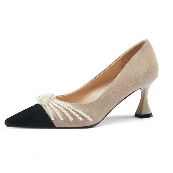 dress shoes mixed colors suede leather woman string bead high heels pumps female shallow spring est wedding party women's, Black
dress shoes mixed colors suede leather woman string bead high heels pumps female shallow spring est wedding party women's, Black