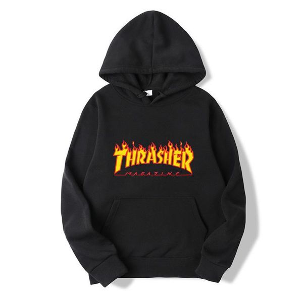 men's hoodies & sweatshirts th letter fire printing sweatshirt pullover autumn winter casual silm fit women flame printed hooded, Black
men's hoodies & sweatshirts th letter fire printing sweatshirt pullover autumn winter casual silm fit women flame printed hooded, Black