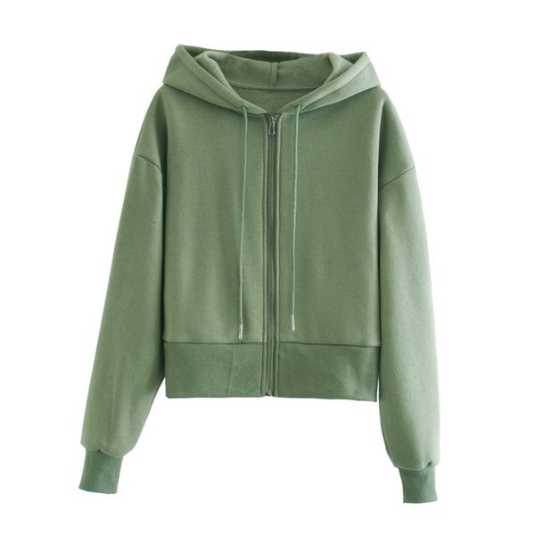 2021 new women sweatshirt casual solid zip-up hoodies jacket autumn thickening warm long sleeve 5pv5, Black
2021 new women sweatshirt casual solid zip-up hoodies jacket autumn thickening warm long sleeve 5pv5, Black