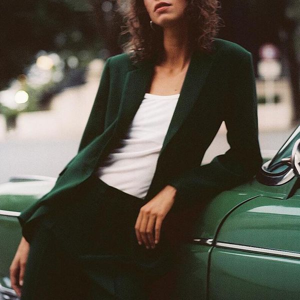 women's suits & blazers fashion office lady long sleeve women elegant simple pockets notched jackets green single button ladies, White;black
women's suits & blazers fashion office lady long sleeve women elegant simple pockets notched jackets green single button ladies, White;black