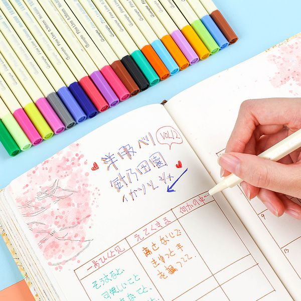 24 colors/set 0.38mm fineliner pens fine draw point art marker pen water based ink design multicolours graphic drawing supplies
24 colors/set 0.38mm fineliner pens fine draw point art marker pen water based ink design multicolours graphic drawing supplies