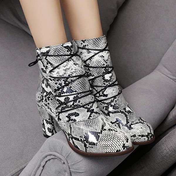 dress shoes adisputent retro women boots snake ankle boot lace up pointed toe heel warm cowboy botas mujer dropship#g1, Black
dress shoes adisputent retro women boots snake ankle boot lace up pointed toe heel warm cowboy botas mujer dropship#g1, Black