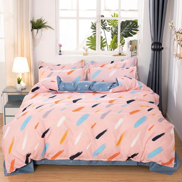 bedding sets novel rainbow rain set simple duvet cover pillowcase home textile 2/3pcs bed linen king size dropship
bedding sets novel rainbow rain set simple duvet cover pillowcase home textile 2/3pcs bed linen king size dropship