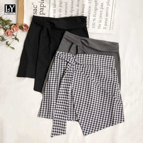 ly varey lin spring summer women high waist irregular solid color mini skirts office lady fashion a-line short 210526, Black
ly varey lin spring summer women high waist irregular solid color mini skirts office lady fashion a-line short 210526, Black