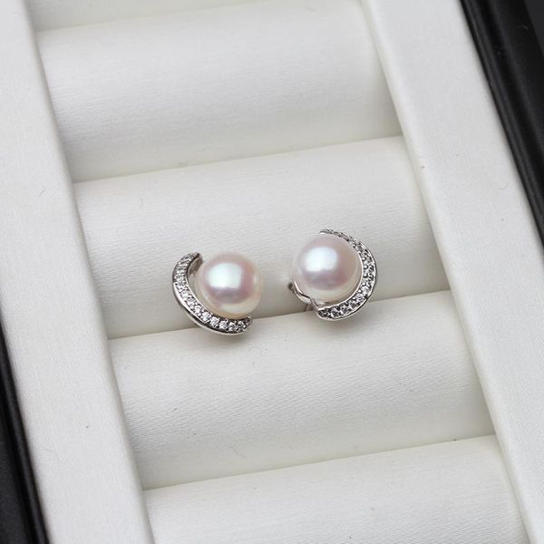 stud real 925 silver earring with pearls for women,white black freshwater pearl earrings wedding mom daughter birthday gift, Golden;silver
stud real 925 silver earring with pearls for women,white black freshwater pearl earrings wedding mom daughter birthday gift, Golden;silver