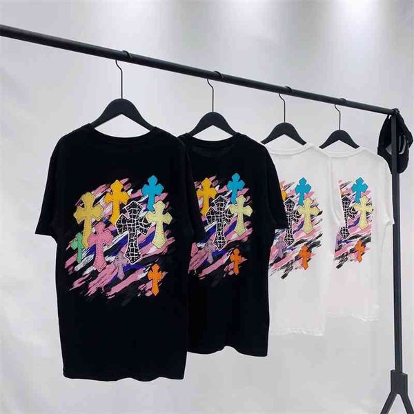 65% off outlet online store 2021 new fashion brand cross graffiti colorful printing short sleeve t-shirt lovers, White
65% off outlet online store 2021 new fashion brand cross graffiti colorful printing short sleeve t-shirt lovers, White